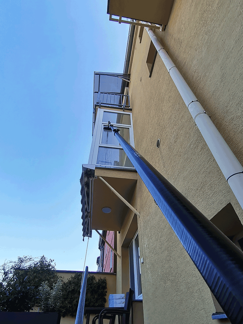Mytí prosklených teras a balkónů 2